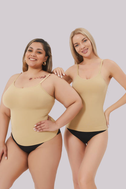 Comfit® Alessia - Premium-Cami mit Rundhalsausschnitt
