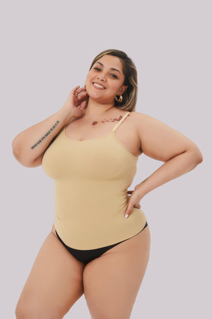 Comfit® Alessia - Premium-Cami mit Rundhalsausschnitt